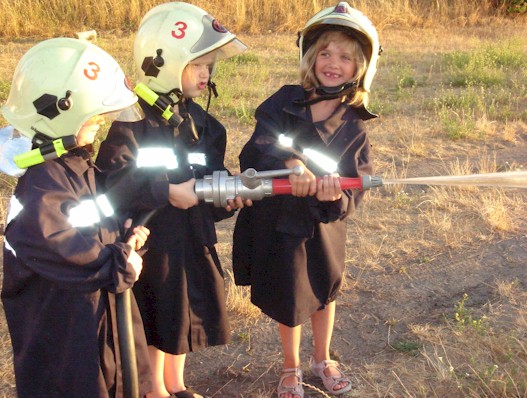 gemeinsames Grillen des F&ouml;rdervereins