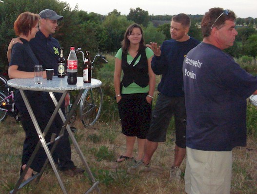 gemeinsames Grillen des F&ouml;rdervereins