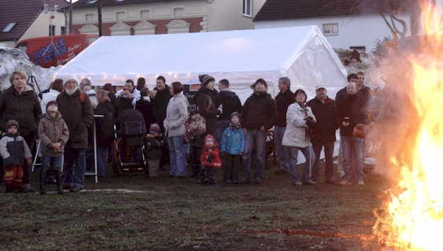 Weihnachtsbaumverbrennen 2011