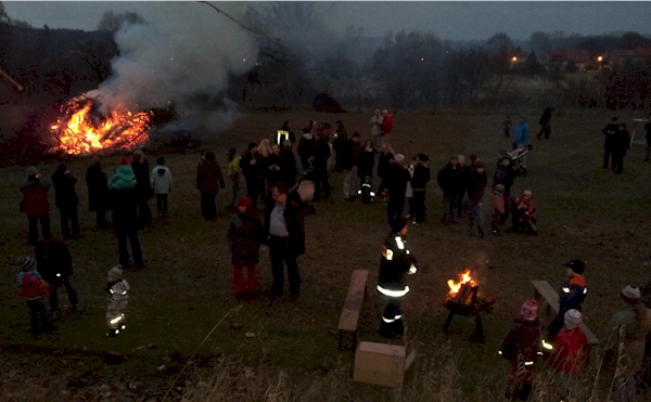 Weihnachtsbaumfeuer 2014