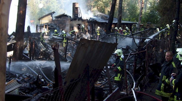 Großbrand Groß Glienicke